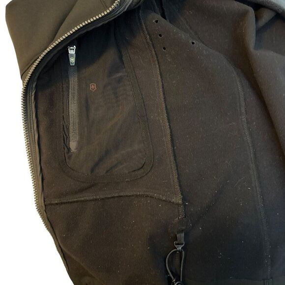 Victorinox Mens Black Softshell Jacket M - Picture 8 of 8